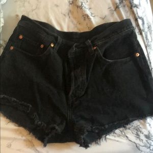 Levi’s high-waisted shorts